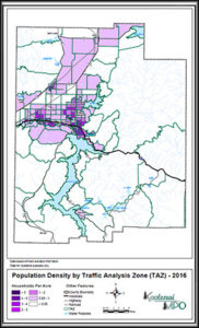 2016 Population Density Map