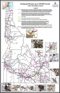 State Designated Routes Up To 129,000 lbs